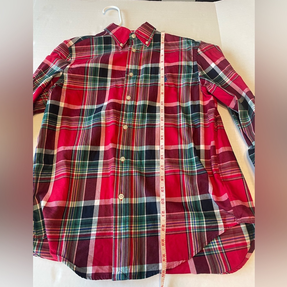 - Ralph Lauren flannel shirt. - Picture 7 of 8